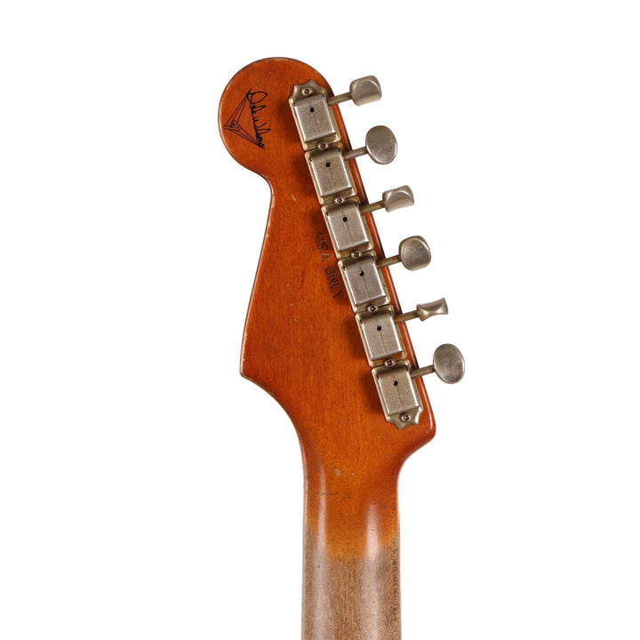 Fender Custom Shop 1961 Stratocaster Ultimate Relic Masterbuilt Dale Wilson Surf Green Matching Headstock