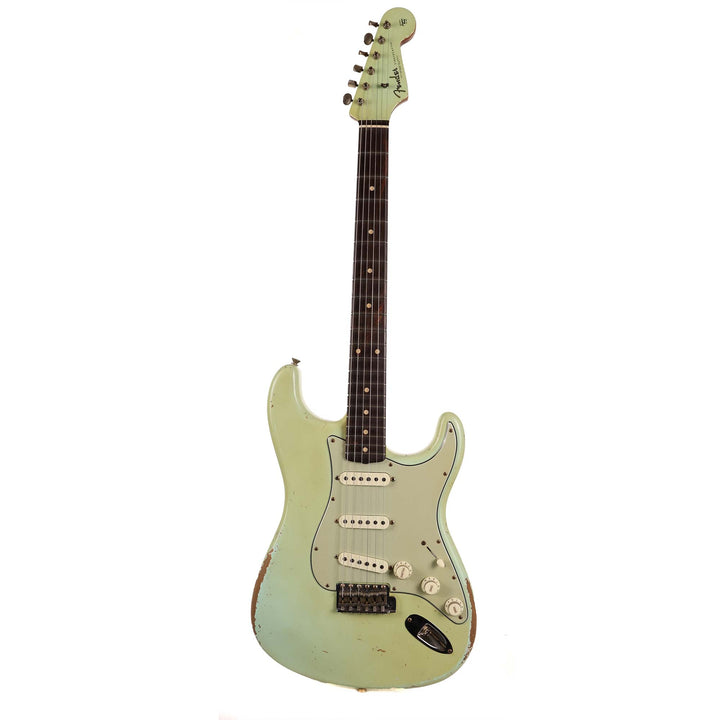 Fender Custom Shop 1961 Stratocaster Ultimate Relic Masterbuilt Dale Wilson Surf Green Matching Headstock