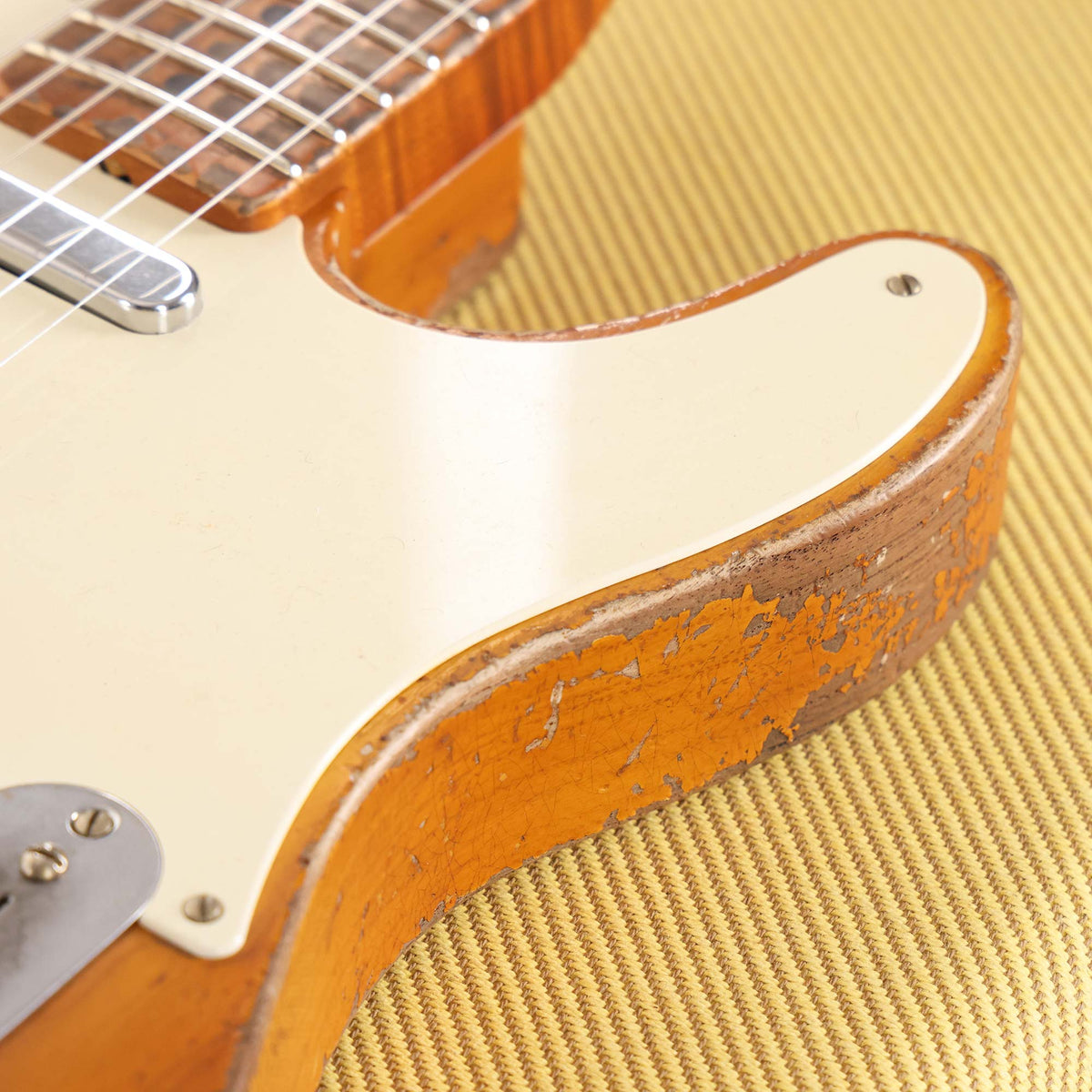 Fender Custom Shop 1953 Telecaster Ultimate Relic Masterbuilt Dale Wilson Smoked Butterscotch Blonde — 10