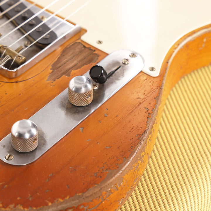 Fender Custom Shop 1953 Telecaster Ultimate Relic Masterbuilt Dale Wilson Smoked Butterscotch Blonde