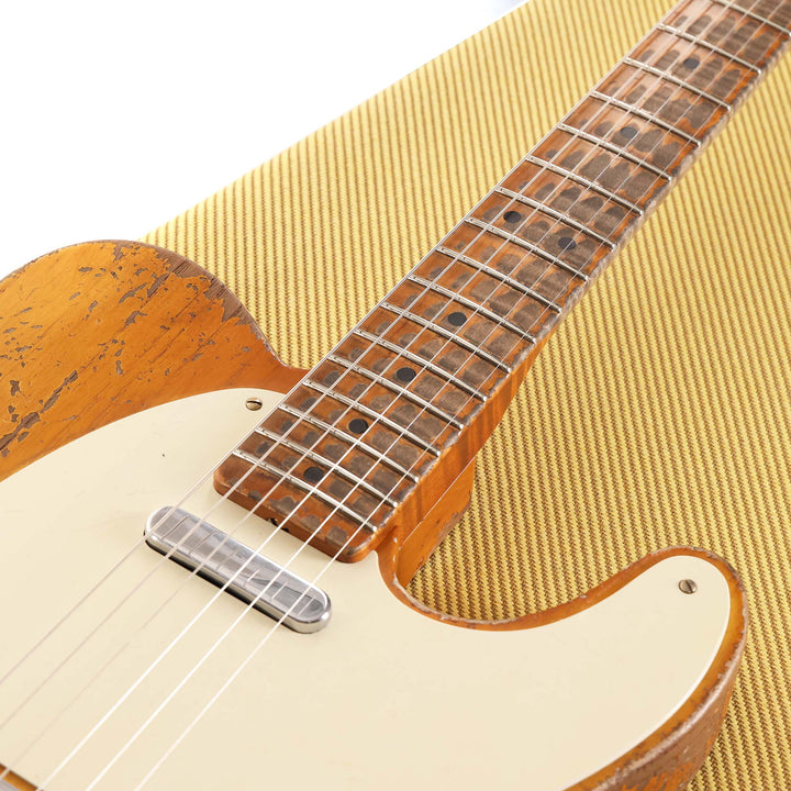 Fender Custom Shop 1953 Telecaster Ultimate Relic Masterbuilt Dale Wilson Smoked Butterscotch Blonde
