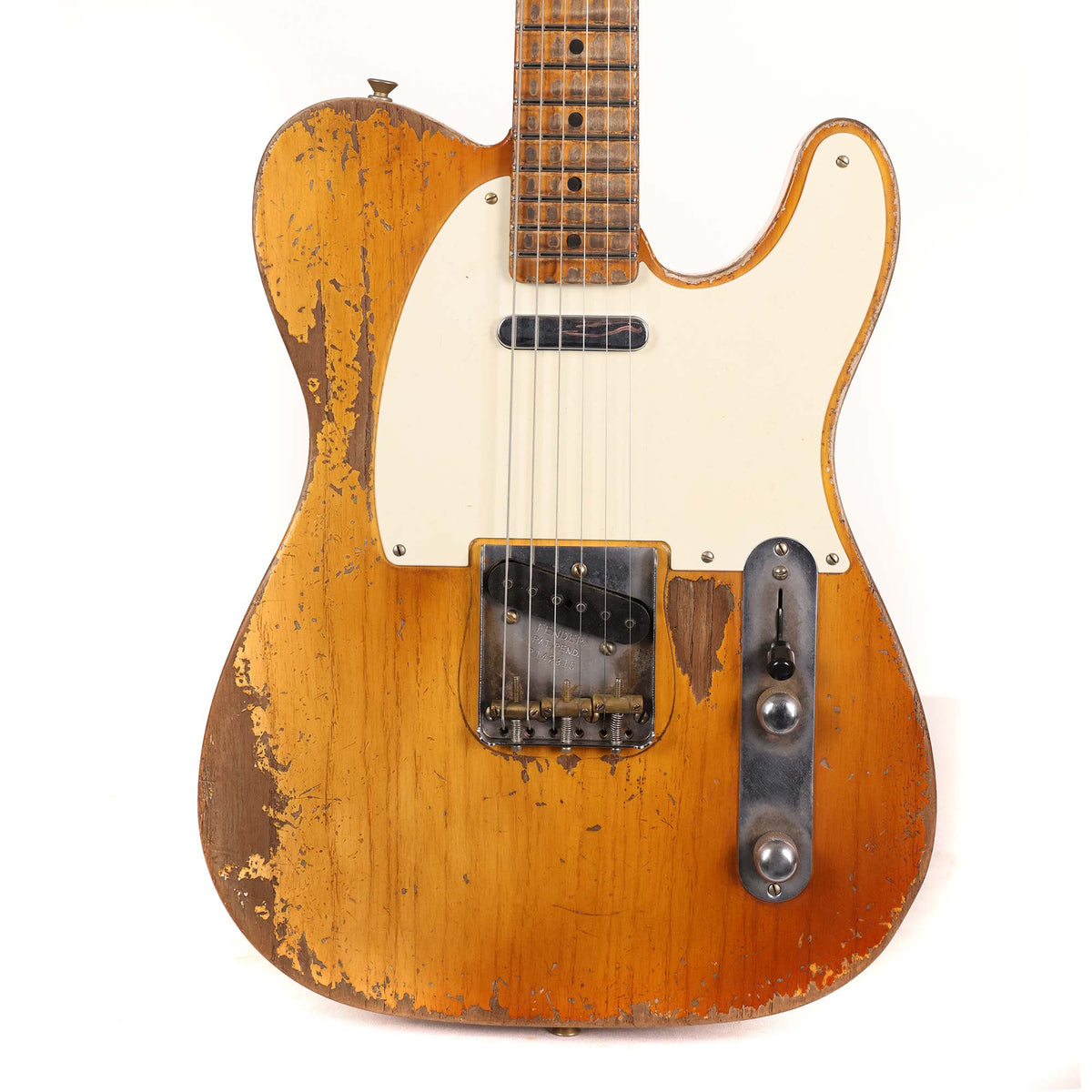 Fender Custom Shop 1953 Telecaster Ultimate Relic Masterbuilt Dale Wilson Smoked Butterscotch Blonde — 1