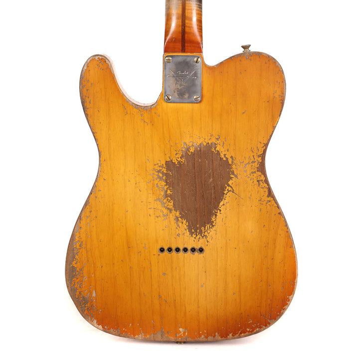Fender Custom Shop 1953 Telecaster Ultimate Relic Masterbuilt Dale Wilson Smoked Butterscotch Blonde