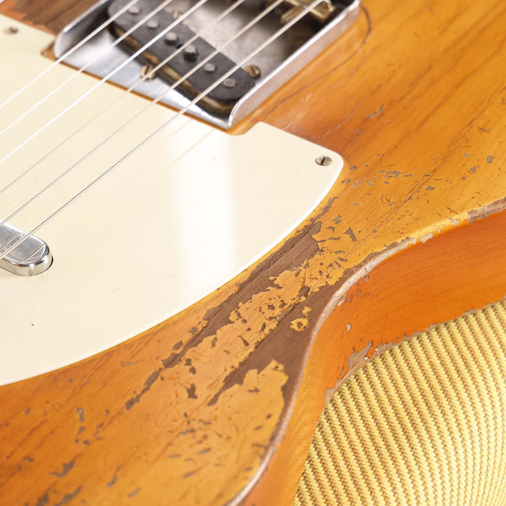 Fender Custom Shop 1953 Telecaster Ultimate Relic Masterbuilt Dale Wilson Smoked Butterscotch Blonde