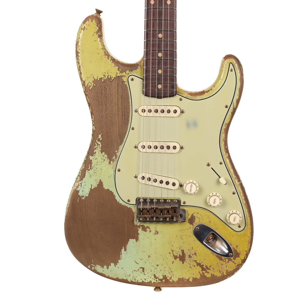 Fender Custom Shop 1962 Stratocaster Ultimate Relic Masterbuilt Dale Wilson Surf Green — 1