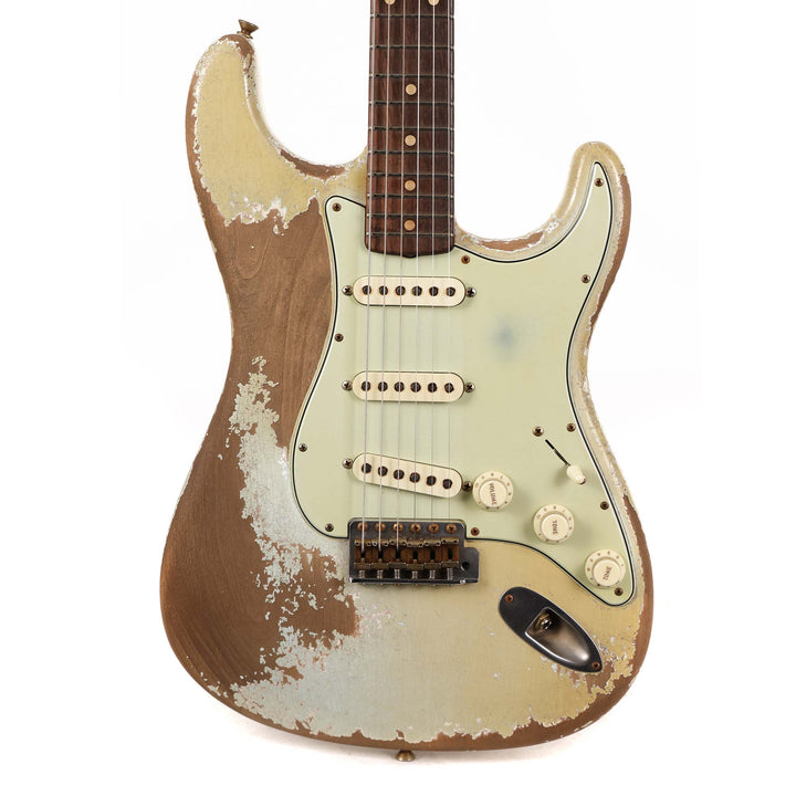 Fender Custom Shop '60 Stratocaster Ultimate Relic Masterbuilt Dale Wilson Faded Sonic Blue