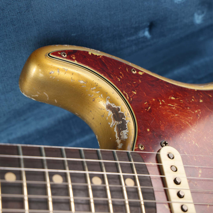 Fender Custom Shop 1963 Stratocaster Ultimate Relic Inca Silver Brazilian Rosewood Masterbuilt Dale Wilson