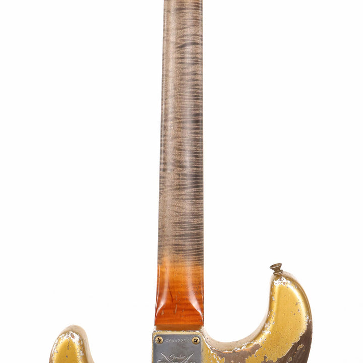 Fender Custom Shop 1963 Stratocaster Ultimate Relic Inca Silver Brazilian Rosewood Masterbuilt Dale Wilson