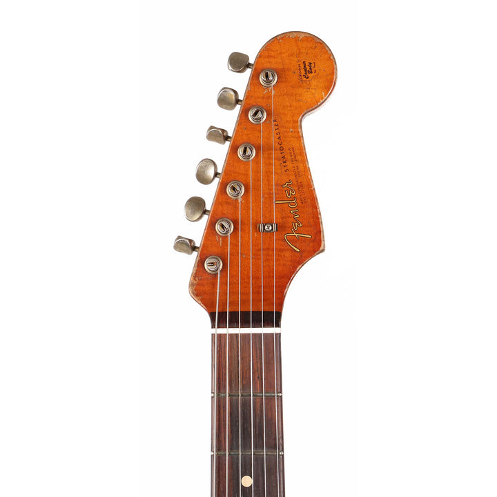 Fender Custom Shop 1963 Stratocaster Ultimate Relic Inca Silver Brazilian Rosewood Masterbuilt Dale Wilson
