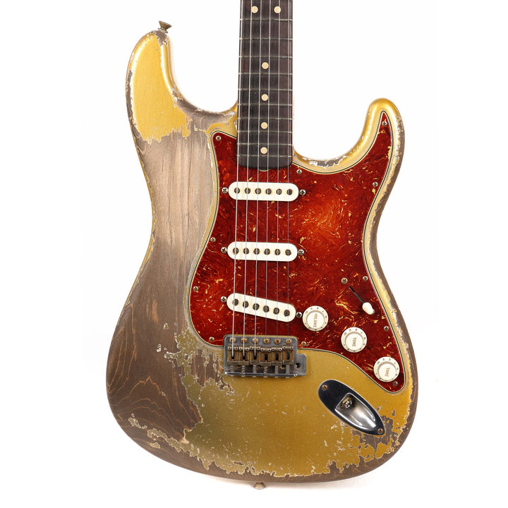 Fender Custom Shop 1963 Stratocaster Ultimate Relic Inca Silver Brazilian Rosewood Masterbuilt Dale Wilson
