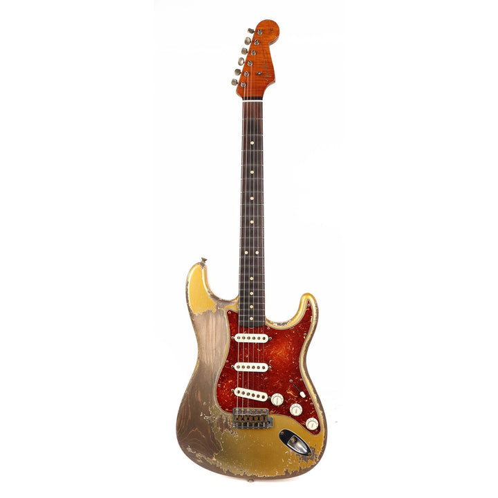 Fender Custom Shop 1963 Stratocaster Ultimate Relic Inca Silver Brazilian Rosewood Masterbuilt Dale Wilson