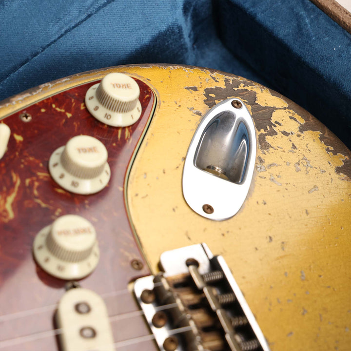 Fender Custom Shop 1963 Stratocaster Ultimate Relic Inca Silver Brazilian Rosewood Masterbuilt Dale Wilson