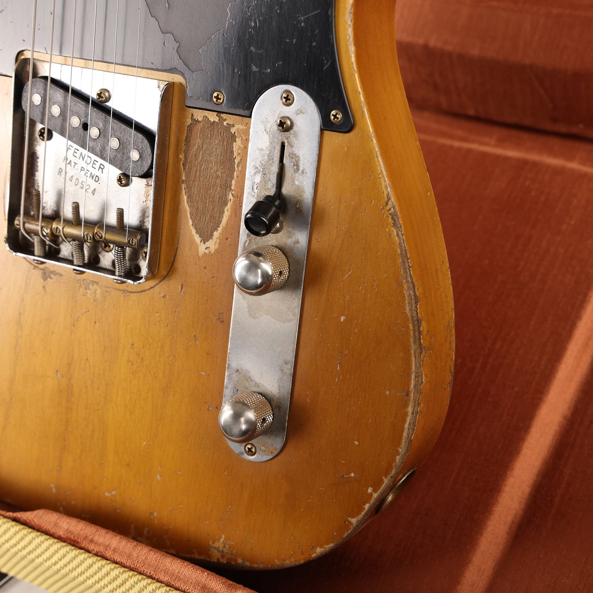 Fender Custom Shop 1953 Esquire Ultimate Relic Masterbuilt Dale Wilson Smoked Butterscotch Blonde — 12