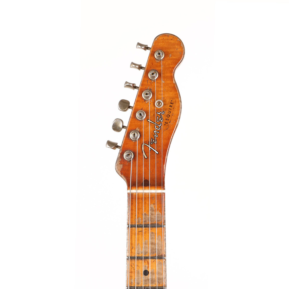 Fender Custom Shop 1953 Esquire Ultimate Relic Masterbuilt Dale Wilson Smoked Butterscotch Blonde — 6