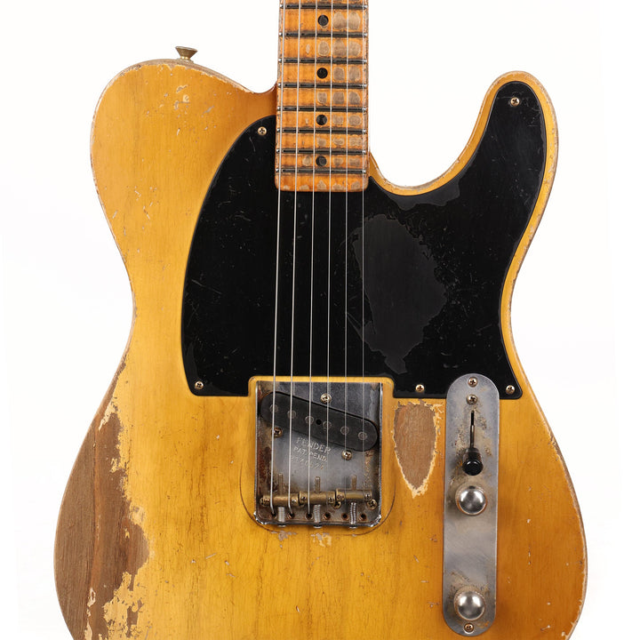 Fender Custom Shop 1953 Esquire Ultimate Relic Masterbuilt Dale Wilson Smoked Butterscotch Blonde
