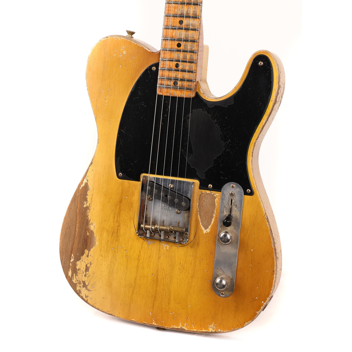 Fender Custom Shop 1953 Esquire Ultimate Relic Masterbuilt Dale Wilson Smoked Butterscotch Blonde — 5