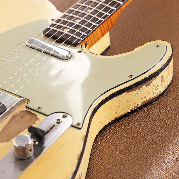 Fender Custom Shop 1960 Custom Telecaster Ultimate Relic Olympic White Masterbuilt Dale Wilson