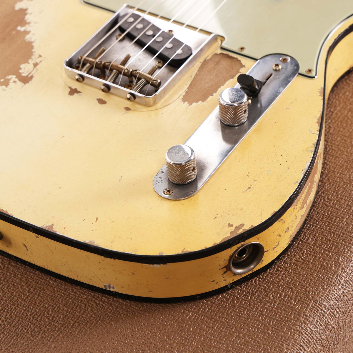 Fender Custom Shop 1960 Custom Telecaster Ultimate Relic Olympic White Masterbuilt Dale Wilson — 11