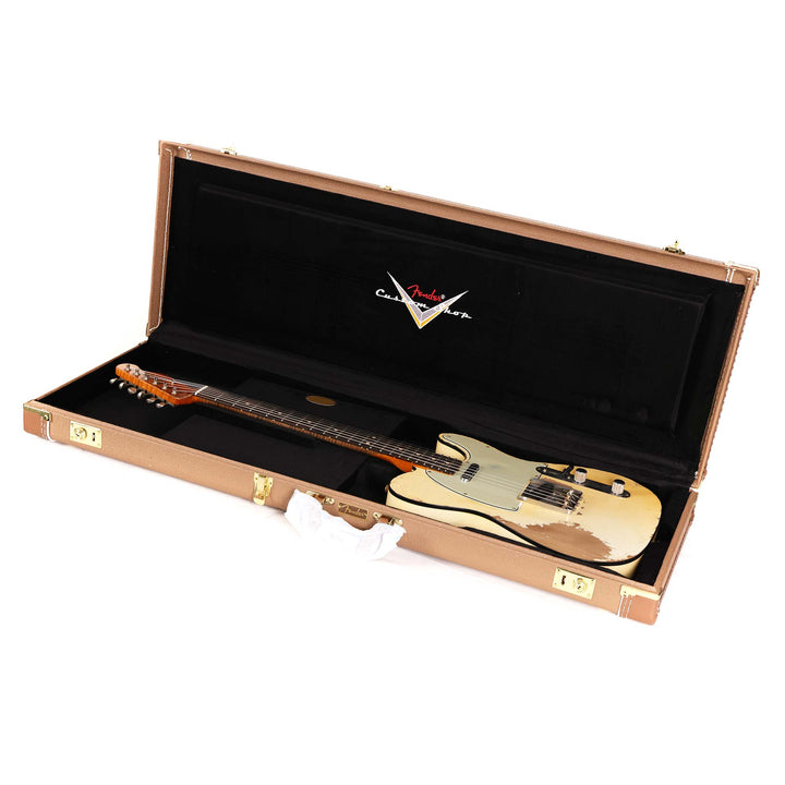 Fender Custom Shop 1960 Custom Telecaster Ultimate Relic Olympic White Masterbuilt Dale Wilson