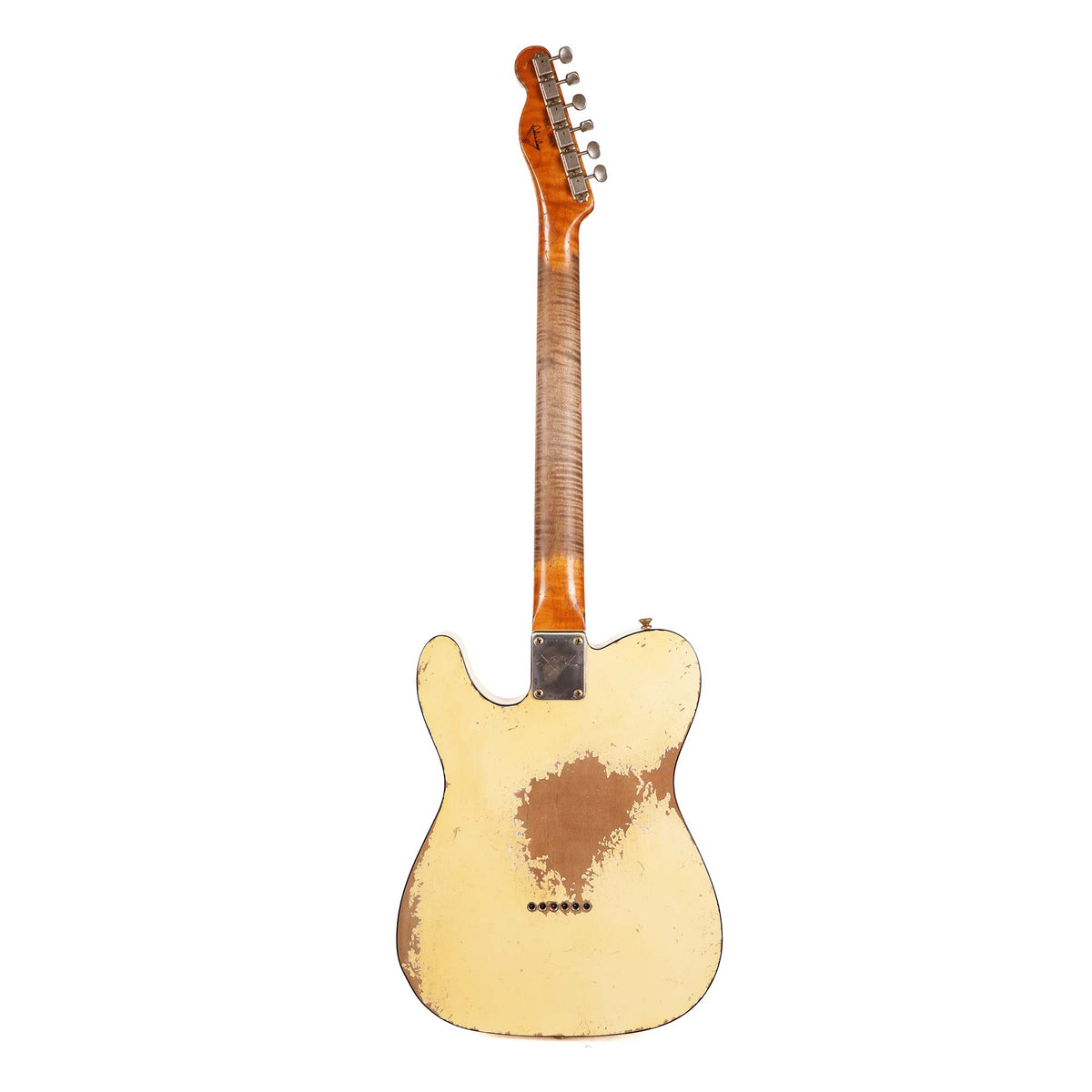 Fender Custom Shop 1960 Custom Telecaster Ultimate Relic Olympic White Masterbuilt Dale Wilson — 3