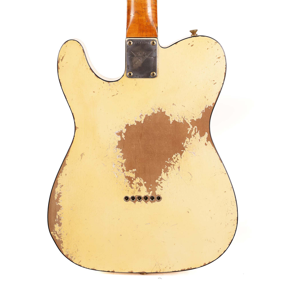 Fender Custom Shop 1960 Custom Telecaster Ultimate Relic Olympic White Masterbuilt Dale Wilson — 6