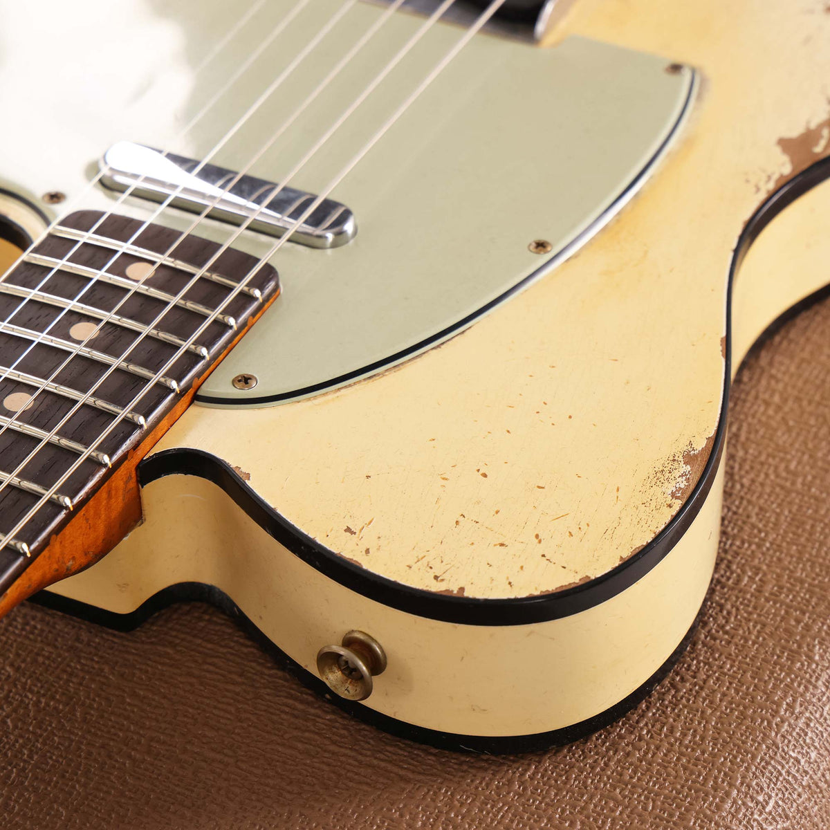 Fender Custom Shop 1960 Custom Telecaster Ultimate Relic Olympic White Masterbuilt Dale Wilson — 7