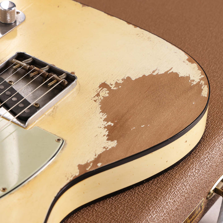 Fender Custom Shop 1960 Custom Telecaster Ultimate Relic Olympic White Masterbuilt Dale Wilson