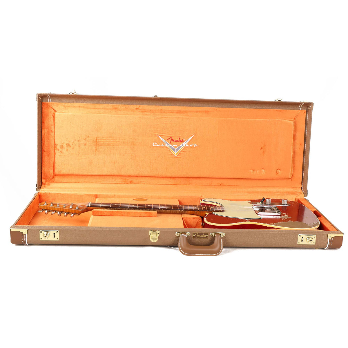 Fender Custom Shop 1961 Esquire Custom Ultimate Relic Masterbuilt Dale Wilson Faded Candy Apple Red — 15