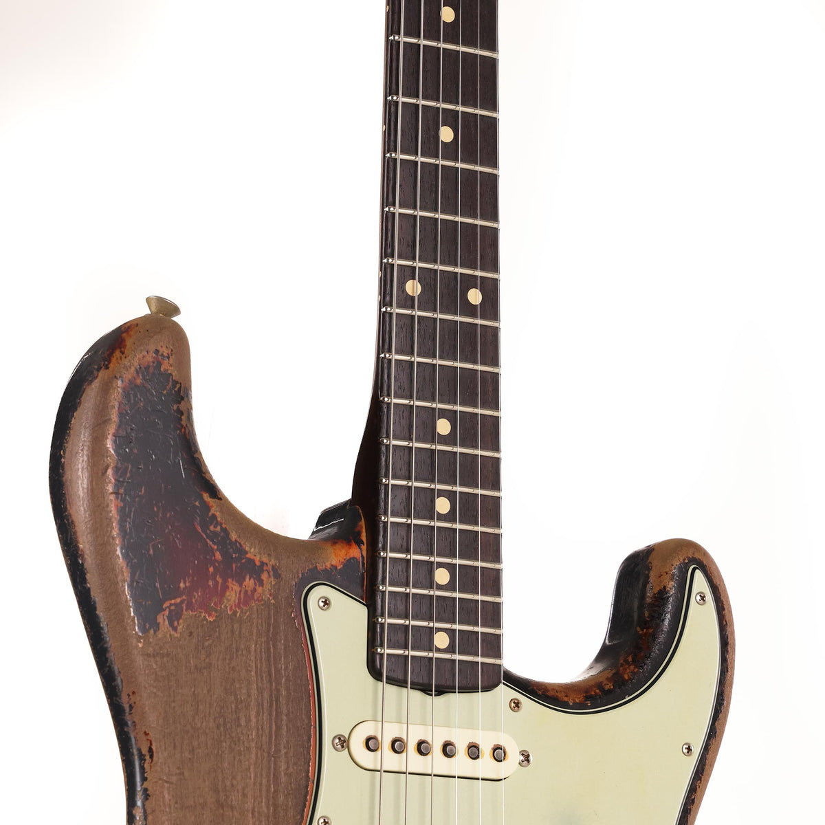 Fender Custom Shop 1960 Stratocaster Ultimate Relic Sunburst Masterbuilt Dale Wilson — 7