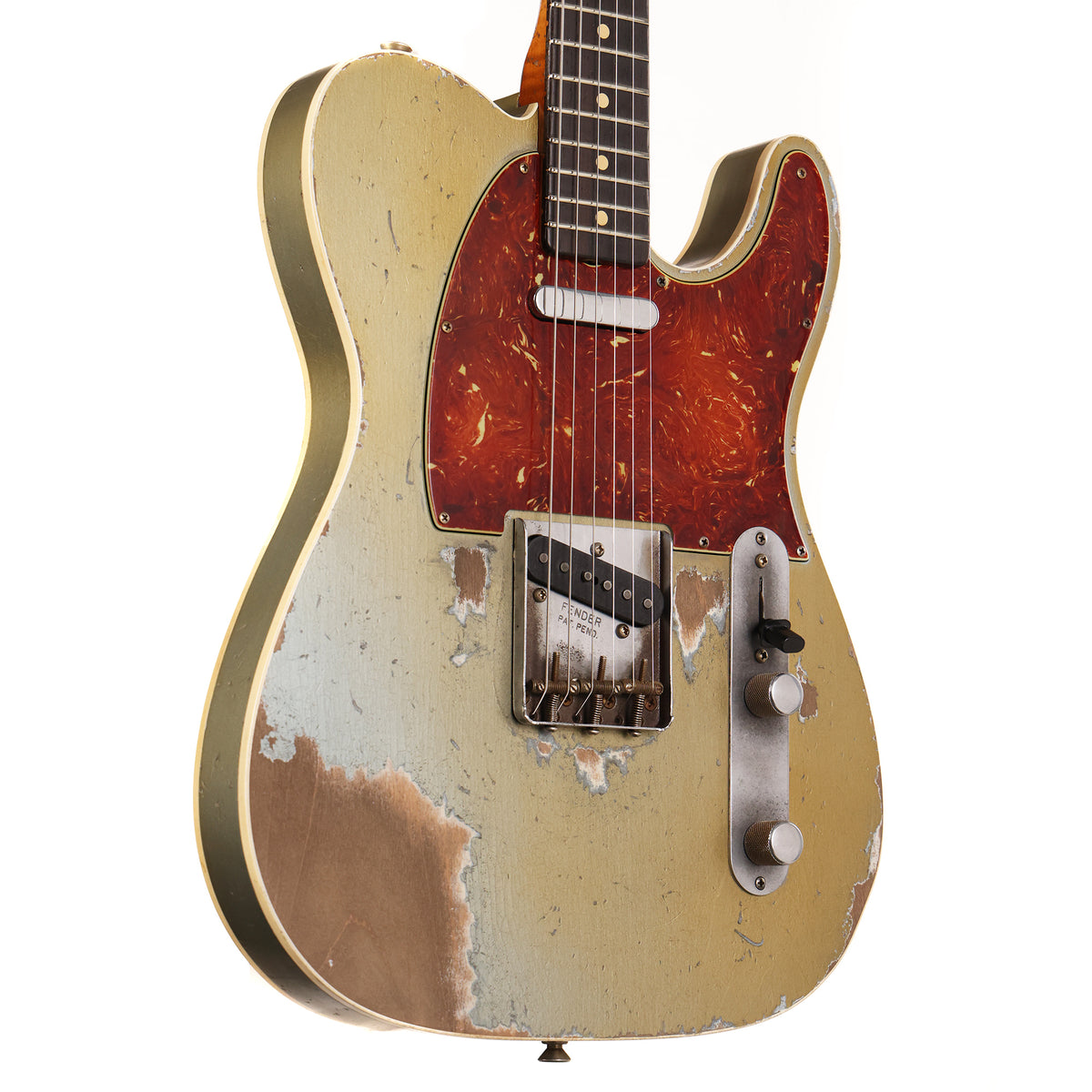 Fender Custom Shop 1960 Custom Telecaster Ultimate Relic Aged Ice Blue Metallic Masterbuilt Dale Wilson — 1