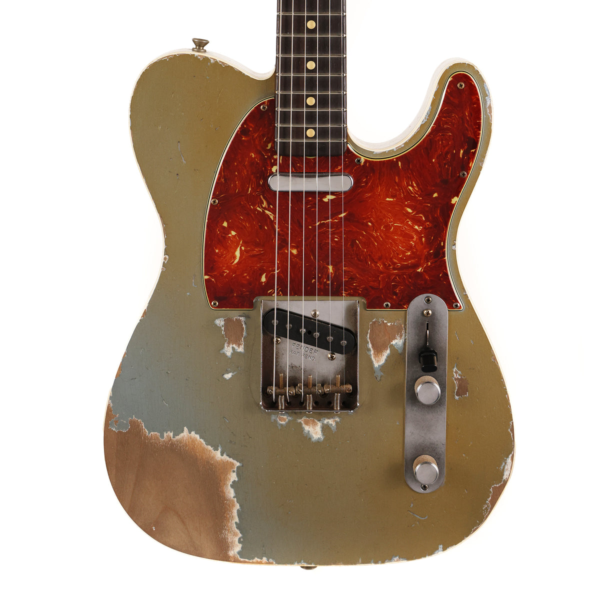 Fender Custom Shop 1960 Custom Telecaster Ultimate Relic Aged Ice Blue Metallic Masterbuilt Dale Wilson — 2
