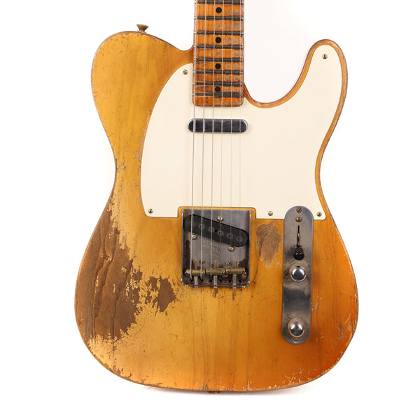 Fender Custom Shop 1952 Telecaster Ultimate Relic Masterbuilt Dale Wilson Smoked Butterscotch Blonde