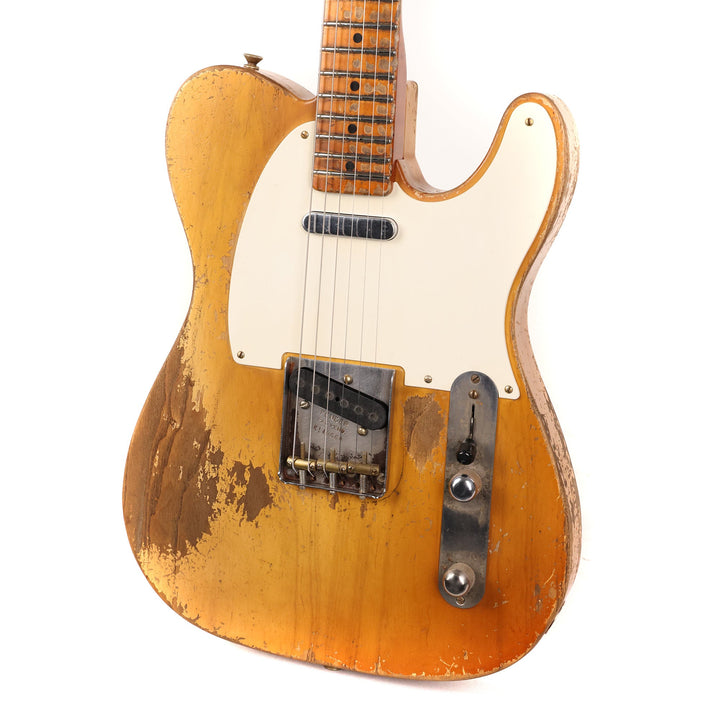 Fender Custom Shop 1952 Telecaster Ultimate Relic Masterbuilt Dale Wilson Smoked Butterscotch Blonde