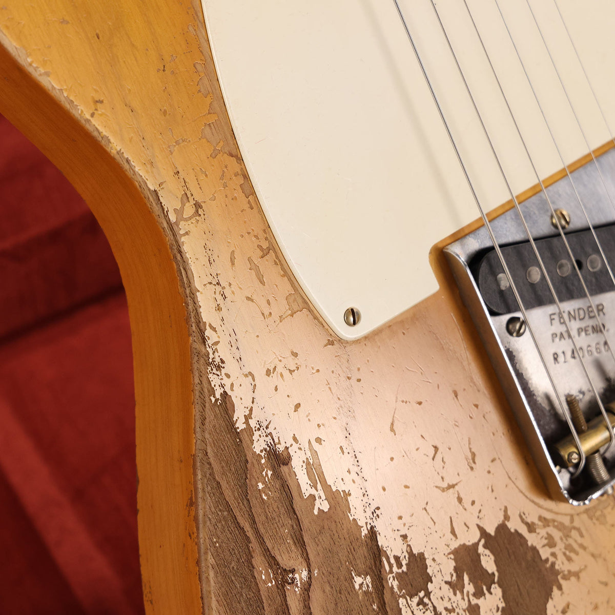 Fender Custom Shop 1952 Telecaster Ultimate Relic Masterbuilt Dale Wilson Smoked Butterscotch Blonde — 7