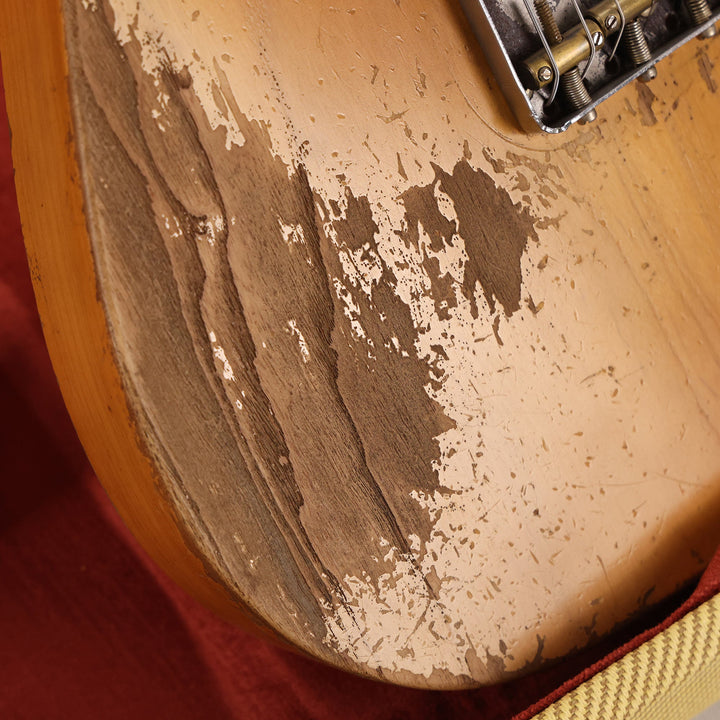 Fender Custom Shop 1952 Telecaster Ultimate Relic Masterbuilt Dale Wilson Smoked Butterscotch Blonde
