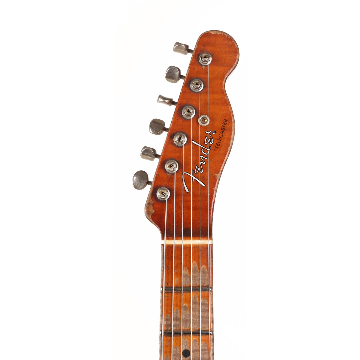 Fender Custom Shop 1953 Telecaster Ultimate Relic Masterbuilt Dale Wilson Smoked Butterscotch Blonde — 6