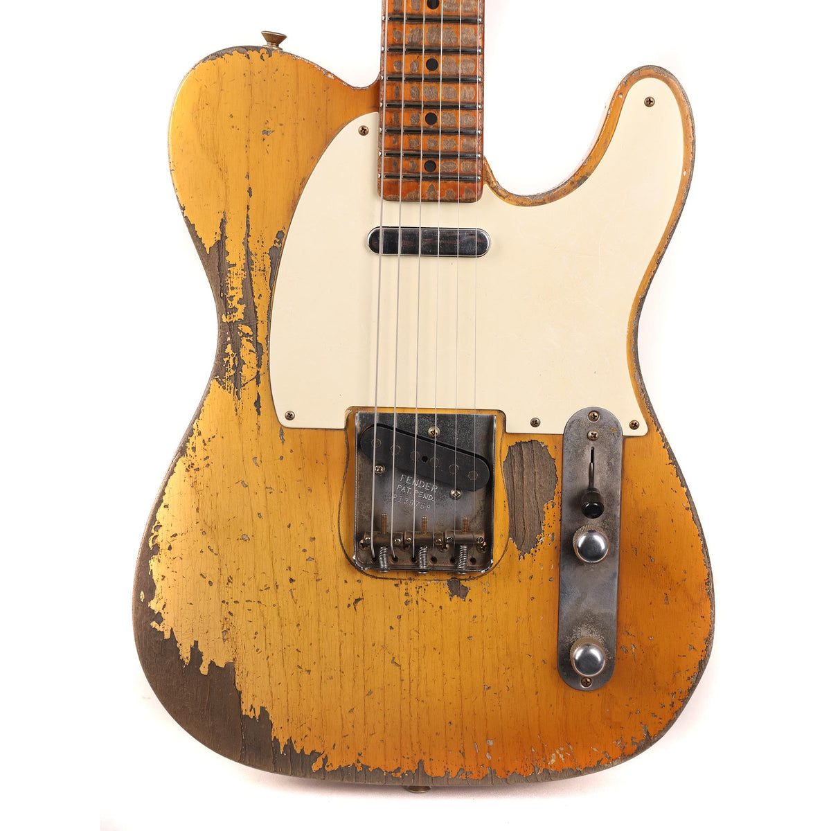 Fender Custom Shop 1953 Telecaster Ultimate Relic Masterbuilt Dale Wilson Smoked Butterscotch Blonde — 1