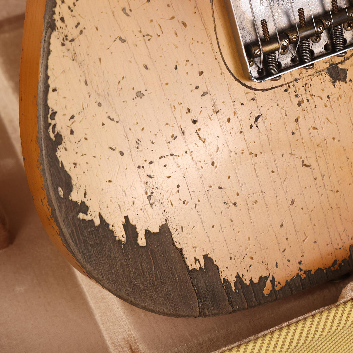Fender Custom Shop 1953 Telecaster Ultimate Relic Masterbuilt Dale Wilson Smoked Butterscotch Blonde — 10