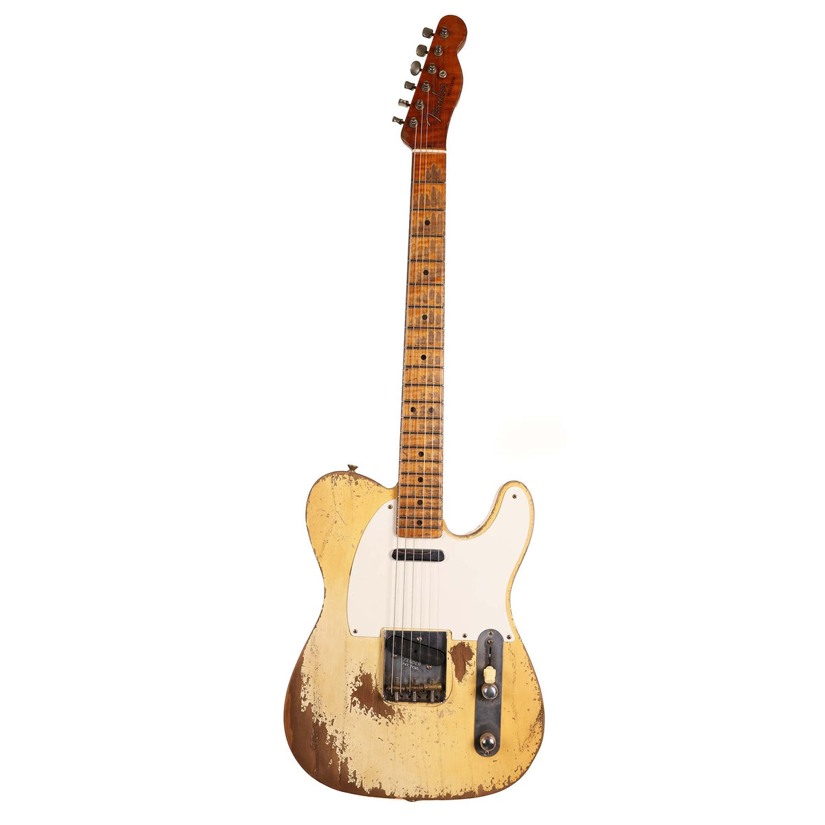 Fender Custom Shop 1955 Telecaster Ultimate Relic Masterbuilt Dale Wilson Aged White Blonde — 2