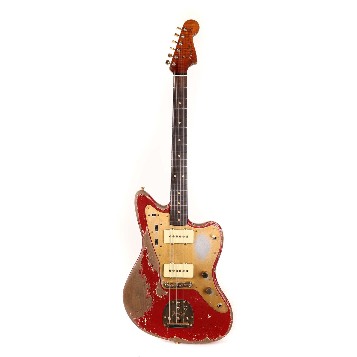 Fender Custom Shop 1959 Jazzmaster Ultimate Relic Masterbuilt Dale Wilson Faded Bright Amber Metallic Brazilian Rosewood — 2