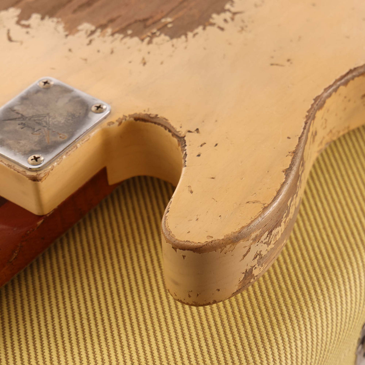 Fender Custom Shop 1955 Esquire Ultimate Relic Aged White Blonde Masterbuilt Dale Wilson — 14