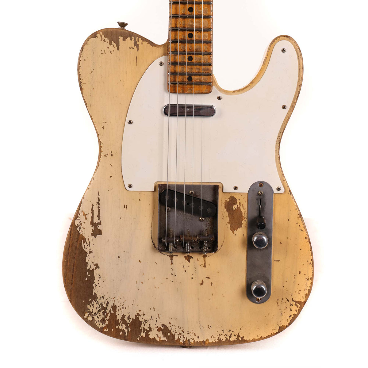 Fender Custom Shop 1955 Esquire Ultimate Relic Aged White Blonde Masterbuilt Dale Wilson — 1