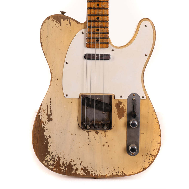 Fender Custom Shop 1955 Esquire Ultimate Relic Aged White Blonde Masterbuilt Dale Wilson