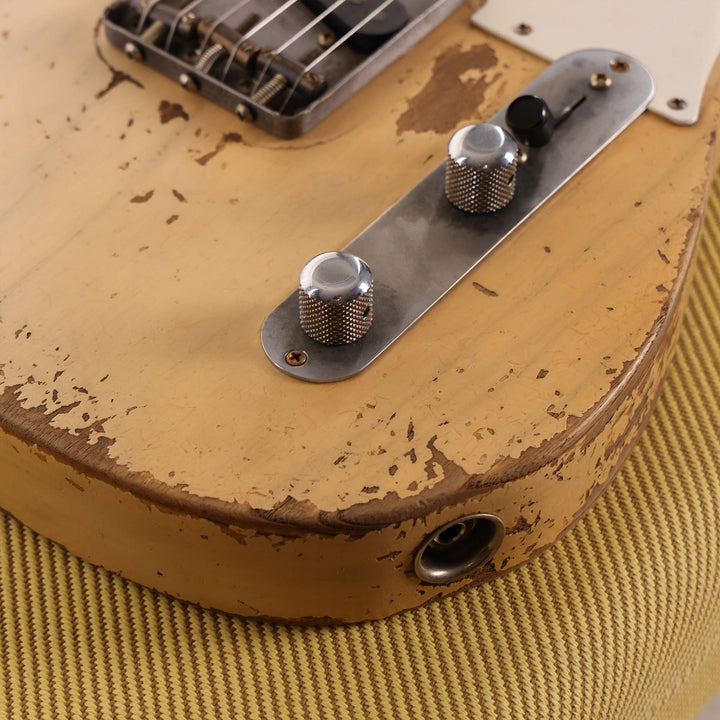 Fender Custom Shop 1955 Esquire Ultimate Relic Aged White Blonde Masterbuilt Dale Wilson