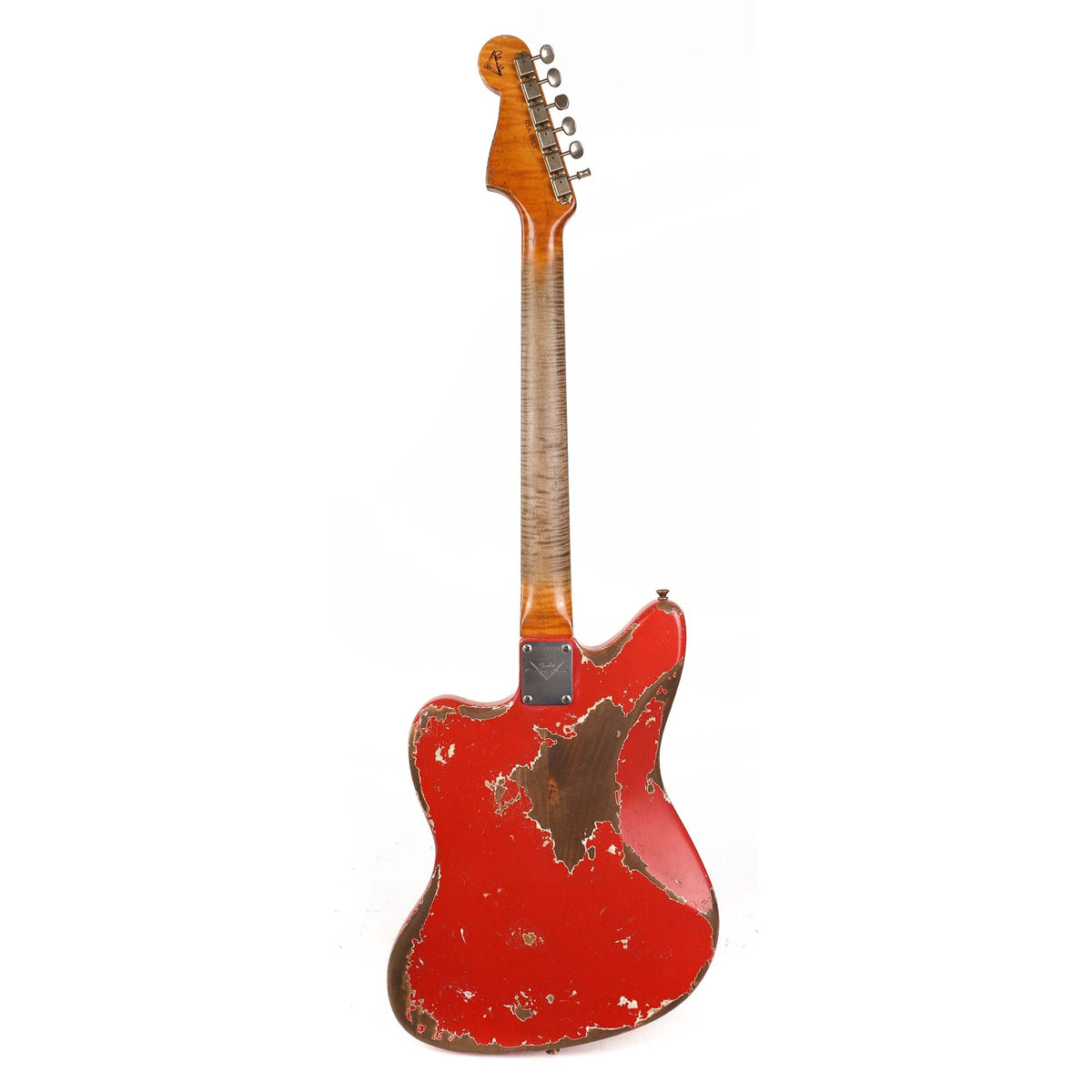 Fender Custom Shop 1959 Jazzmaster Ultimate Relic Masterbuilt Dale Wilson Aged Fiesta Red Brazilian Rosewood — 3