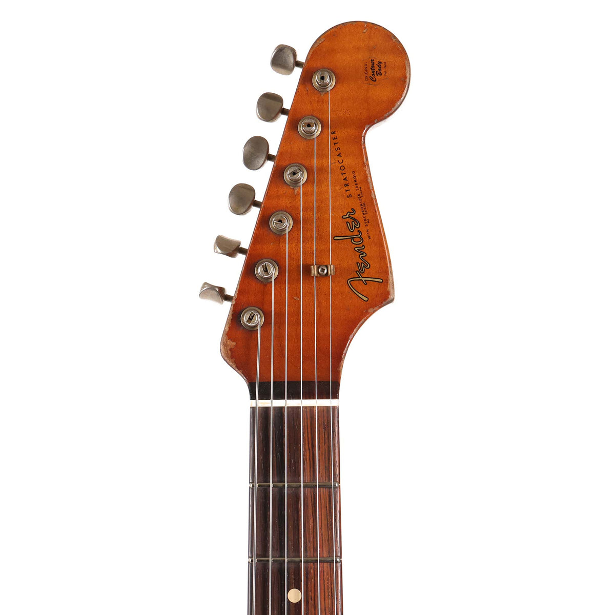 Fender Custom Shop 1961 Stratocaster Ultimate Relic Masterbuilt Dale Wilson Aged Fiesta Red — 8