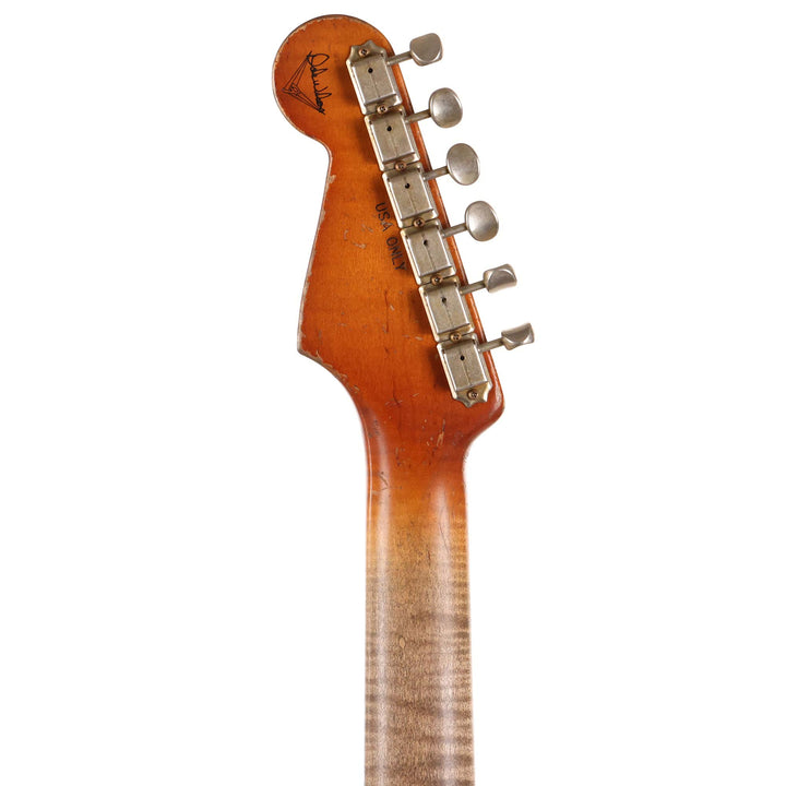 Fender Custom Shop 1961 Stratocaster Ultimate Relic Masterbuilt Dale Wilson Aged Fiesta Red