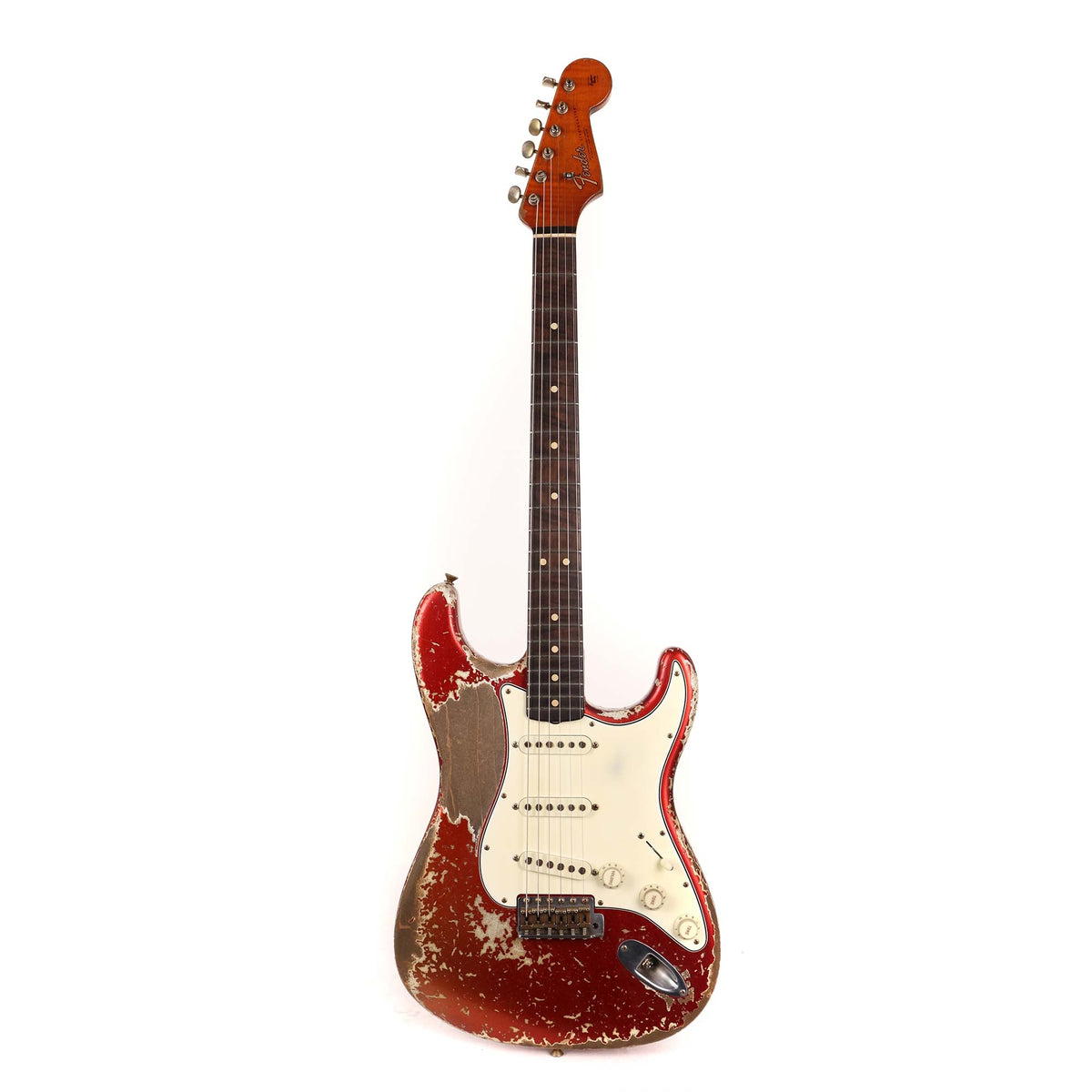 Fender Custom Shop 1964 Stratocaster Ultimate Relic Faded Candy Apple Red Masterbuilt Dale Wilson — 2