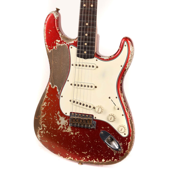 Fender Custom Shop 1964 Stratocaster Ultimate Relic Faded Candy Apple Red Masterbuilt Dale Wilson