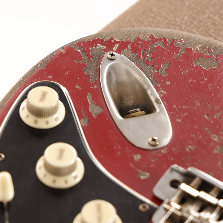 Fender Custom Shop 1960 Stratocaster Ultimate Relic Faded Dakota Red Masterbuilt Dale Wilson